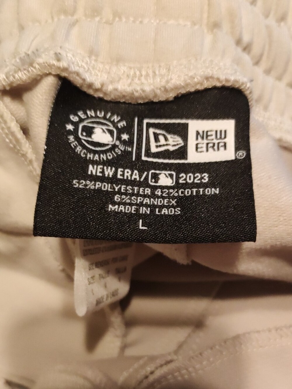New Era Beige Yankees Sweatpants Joggers - Picture 2 of 6